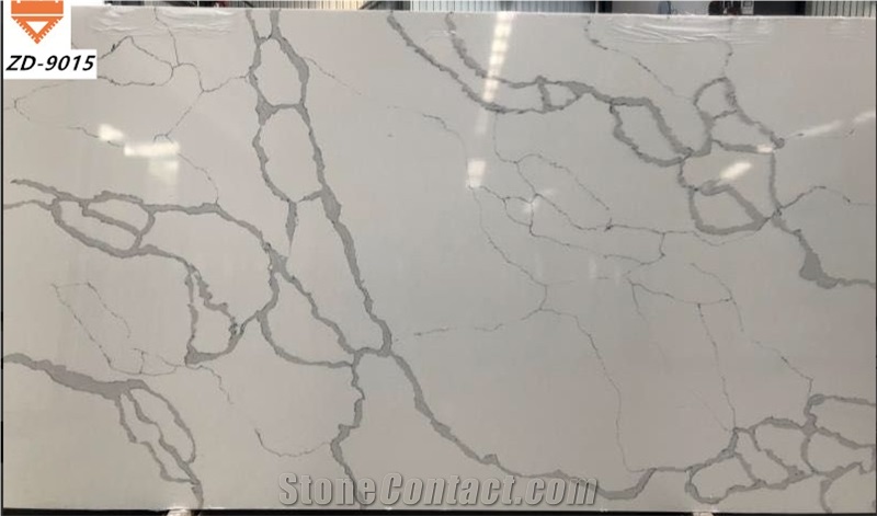OEM ODM decorative beautiful polished white quartz stone
